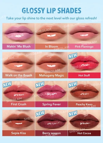 Бальзам блеск плампер Pout-Perfect Shine Lip Plumper Sheglam (311656881)