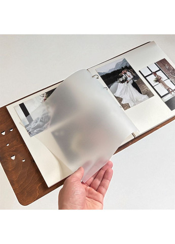 Весільний фотоальбом з дерева Sweet Memories на 100 фото - подарунок на річницю, весільний подарунок друзям, близьким No Brand (370386883)