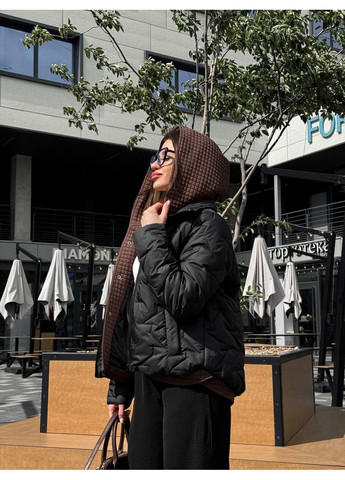 Чорна демісезонна жіноча демісезонна куртка SK
