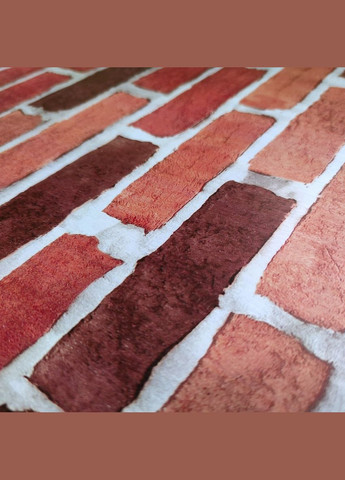 Самоклеящаяся пленка бордовый кирпич 0,45х10м SW-00001271 Sticker Wall (316187201)