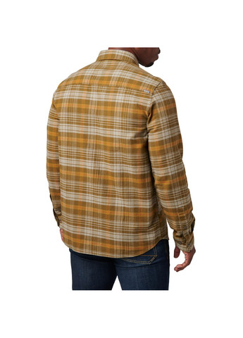 Рубашка тактическая ® Lester Flannel Plaid Long Sleeve Shirt Field Green Plaid 5.11 Tactical (315822049)