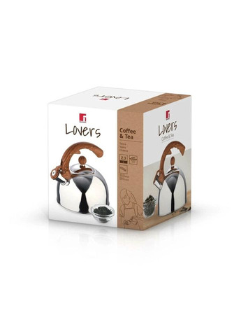 Чайник со свистком Coffee & tea lovers BG-37305-MM 2,3 л Bergner (296660931)