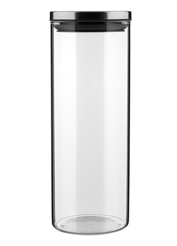 Емкость для хранения сыпучих продуктов стекло 1500 мл (50237) Vinzer (334004580)