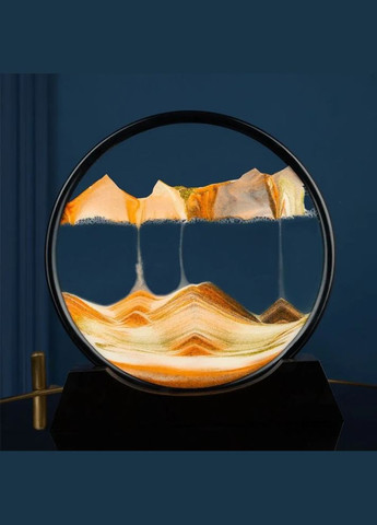 Пісочна картина, рухома декоративна картина з кольоровим піском 3D Оранжева No Brand (294962275)
