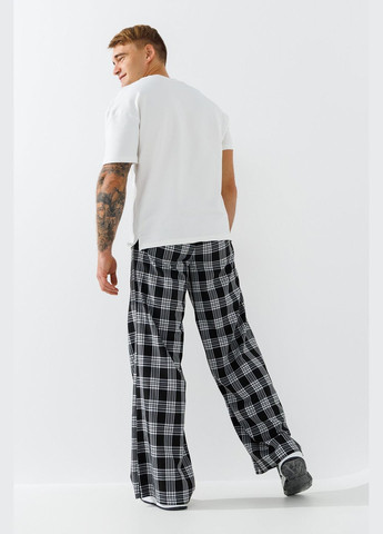 Черно-белые кэжуал демисезонные брюки LAWA