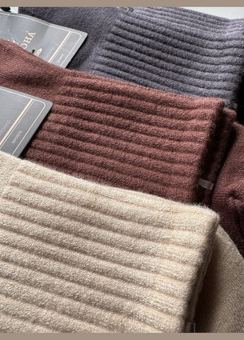 Комбіновані 5 пар кашемірові теплі і не товсті чоловічі шкарпетки в гарний рубчик Корона однотонні (314707012)