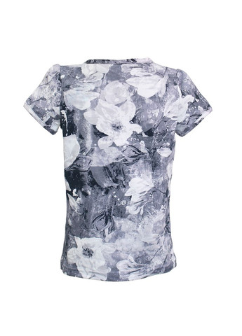 Светло-серая футболка jadena, р.104, светло-серый с принтом Huppa 73010000-94428-104