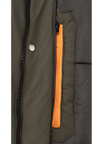 Комбінована зимня куртка однотонна чоловіча 9913 shop (2000999149023) Demos