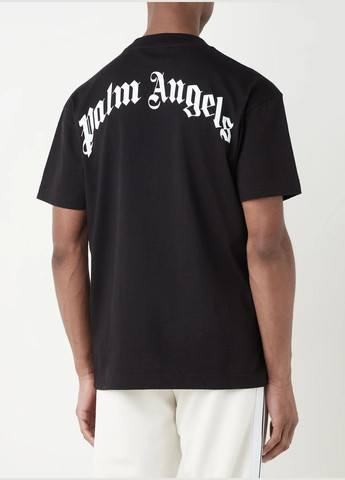 Черная мужская футболка palm angels kill the bear tee черный No Brand