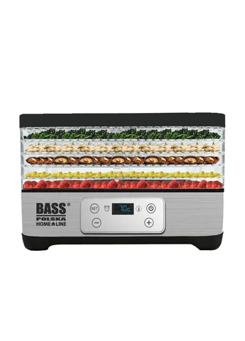 Сушилка для овощей и фруктов 300 Вт, с регулируемыми лотками BH 10603 Bass Polska (402237708)