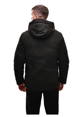 Черная зимняя куртка зимняя мужская TE