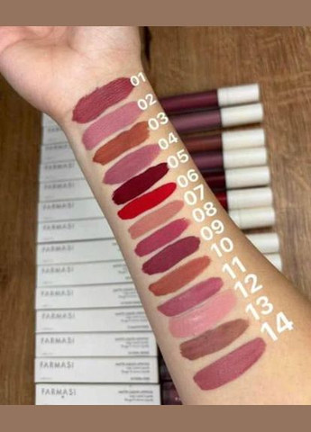 Рідка Матова Помада 01 Perfect Rose 4 г Farmasi (295265867)