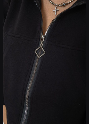 Спортивний костюм жіночий двонитка чорний розмір L-XL (sku_102R5247) Ager (316319283)