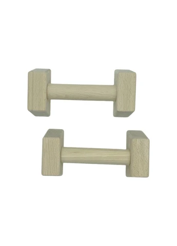 Паралетсы, упоры для отжимания деревянные Wood Gym Push Up NE-WD-20 из бука 20 см 2 шт Newt (397877891)
