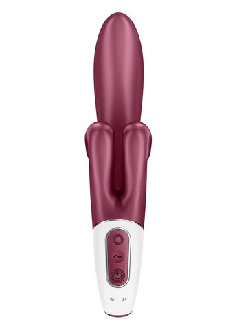 Вібратор кролик з трьома потужними двигунами Touch me для стимуляції клітора та статевих губ Satisfyer (331168492)