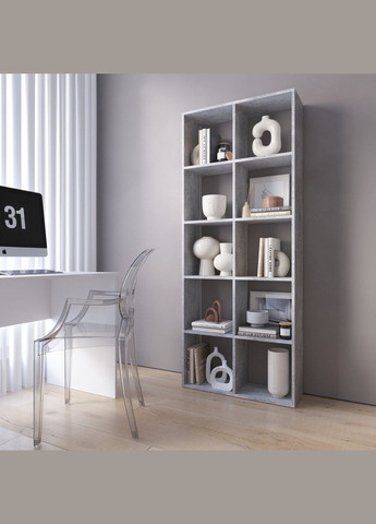 Полиця для книг, стелаж на 10 комірок M-1 VAYS (373288767)