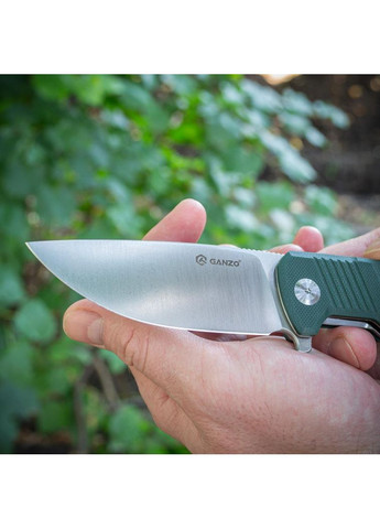 Складной нож G769-GR - сталь D2, зеленая рукоять G10 Ganzo (363132409)
