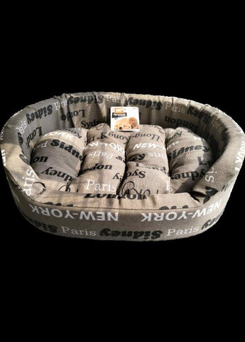 Лежак для собак та котів Dandy Cities 45 коричневий 45х35х13 см 82941096 Ferplast (266274424)