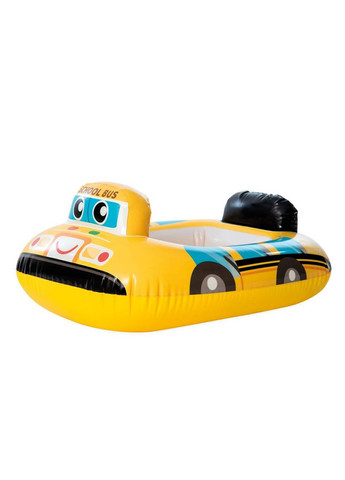 Детский надувной круг с ножками 59586 NP Школьный автобус Intex (327797292)