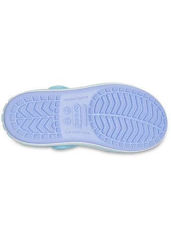Голубые повседневные сандалии kids crocband sandal moon jelly р.8-25-16см Crocs