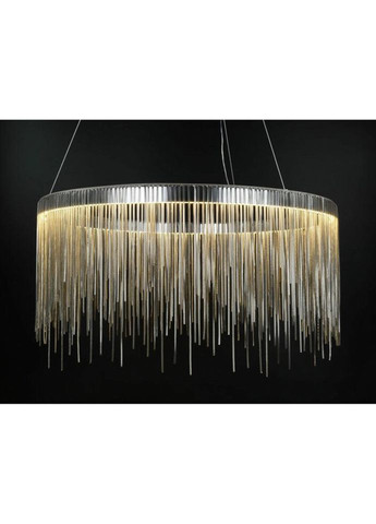 Люстра світлодіодна підвісна LED світильник для квартири на стелю ледве 26731 Хром 50-120х60х60 см. Sunnysky (335975684)