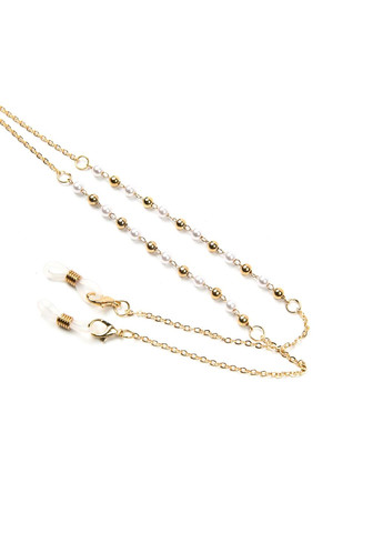 Ланцюжок для окулярів металевий кульки та перлини LuckyLOOK 776-227 (332944450)