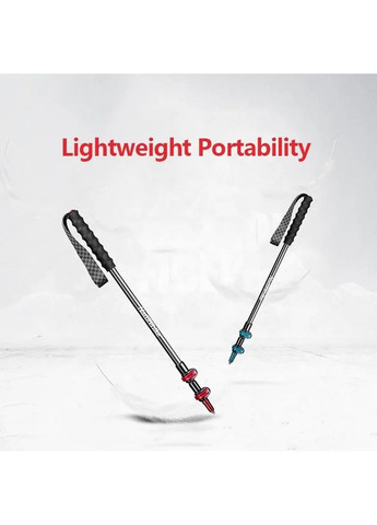 Трекинговая палка Naturehike ST10 NH19S010-T (120см) Голубая No Brand (332769705)