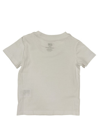 Белая летняя футболка детская H&M