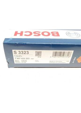 Фильтр воздушный Volvo C30/S40 II/V50/Ford Focus C-Max/Focus II 1.4-2.0 03-12 1 457 433 323 RU63 Bosch (345755916)