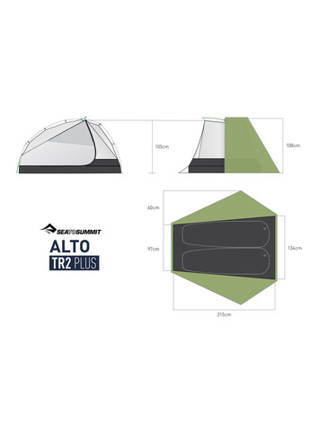 Палатка Alto TR2 Plus Sea To Summit (278006540)