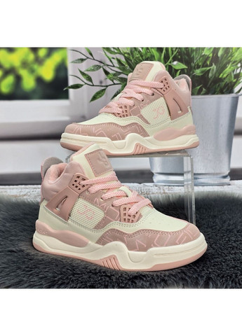 Розовые повседневные осенние ботинки детские для девочки демисезонные Jong Golf