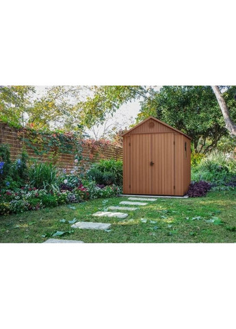 Садовый домик Darwin 6x8 190х244 см коричневый 249362 Keter (318434991)