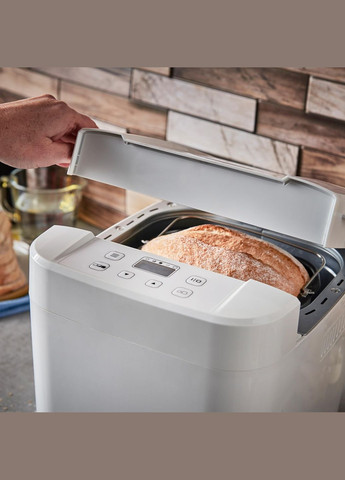 Хлебопечка 600Вт, программ12, макс.вес -1кг, форма-прямоугольник, пластик, белый Russell Hobbs (314832409)