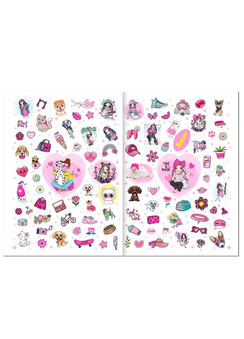 Видання для дозвілля серія Dream Style книга Girls Pets РМ-88-02 shop (9786178275983) Апельсин (365618306)