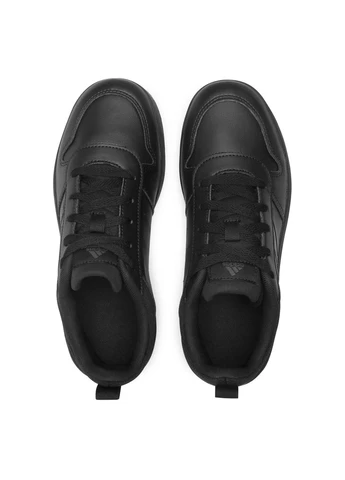 Чорні кросівки tensaur k black s24032 демісезон adidas