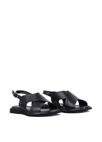 Жіночі Сандалі 581306ВЛ25 Чорний Шкіра Attizzare (362026488)