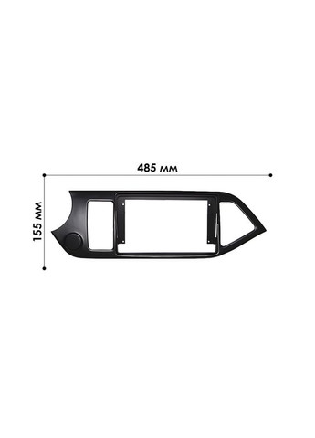 Переходная рамка Kia Morning 2011-2017 (5306) 9" Lesko Picanto (394184998)