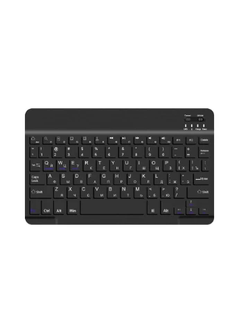 Premium для Samsung Tab S7 FE (T730/T735) 12.4'' 2021 с Bluetooth клавиатурой Black, чехол-книжка из экокожи Airon (395603355)