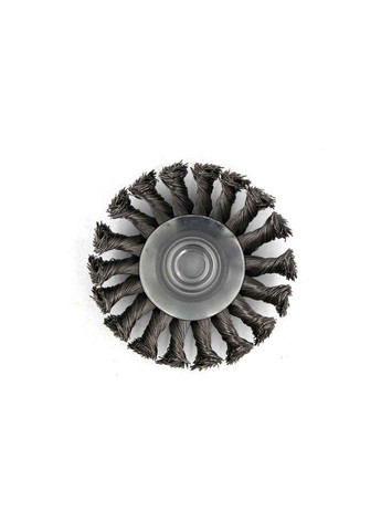 Щітка конусоподібна 100мм крацовка для УШМ, сталева жгутована Kubis (363328251)