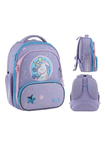 Рюкзак Education каркасний GO25-597M-3 Fairytale Unicorn GoPack (367985850)