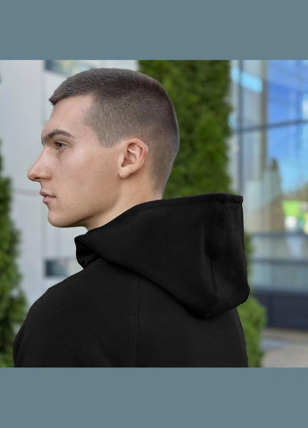 Чоловіча кофта демісезонна двонитка чорна No Brand (342120271)