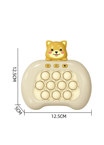 Электронная приставка консоль Quick Push Game приставка игры Pop It Антистресс-тек ток игрушка Fox No Brand (365721566)