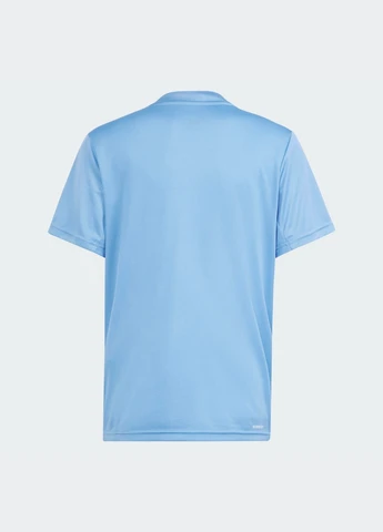 Синя демісезонна футболка train essentials aeroready logo regular-fit adidas