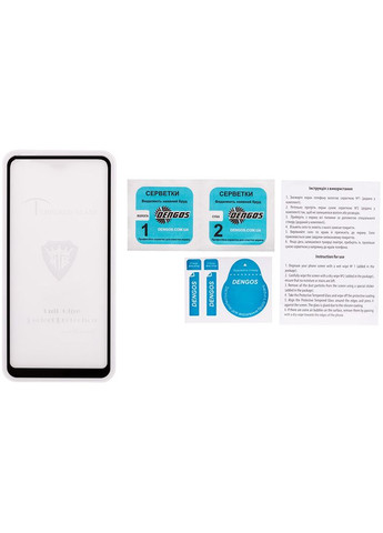 Захисне скло Full Glue для Xiaomi Redmi 10 2022 Black (TGFG-226) DENGOS (306580950)