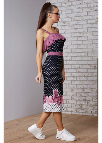 Черное платье 630.1385+а Seventeen