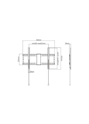 Кронштейн (m354140) Gembird WM-80F-01 (366562957)