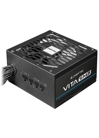 Блок живлення Vita SM3 (750W), >85%, 80+ Bronze, 120мм, 1xMB 24pin(20+4), 2xCPU 8pin(4+4), 3xMolex, 6xSATA, 4xPCIe 8pin(6+2), Chieftec (394051675)