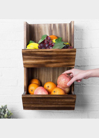 Лоток для фруктов и овощей из дерева Потейто трюфель (ЯХО-000239) No Brand (327868066)