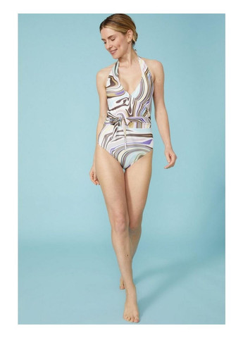 Комбінований літній купальник суцільний Mantaray