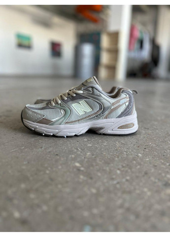 КРОССОВКИ ЖЕНСКИЕ NEW BALANCE 530 BEIGE BROWN OLIVE НЬЮ БЕЛАНС 530 No Brand бежевые демисезоны (367173439)